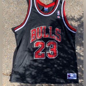 vintage Nike Chicago Bulls Michael Jordan #23 Basketball Jersey NBA Shirt #48